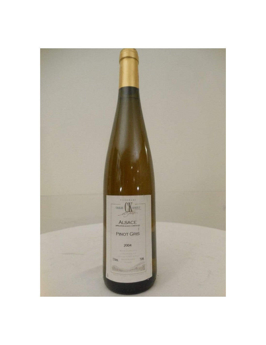 2004 - pinot gris - koehly - blanc - alsace france - Just Wines 