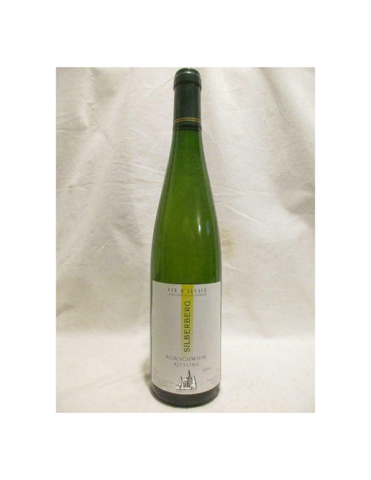 2004 - riesling - cave de hunawihr silberberg de rorschwihr - blanc - alsace - Just Wines 