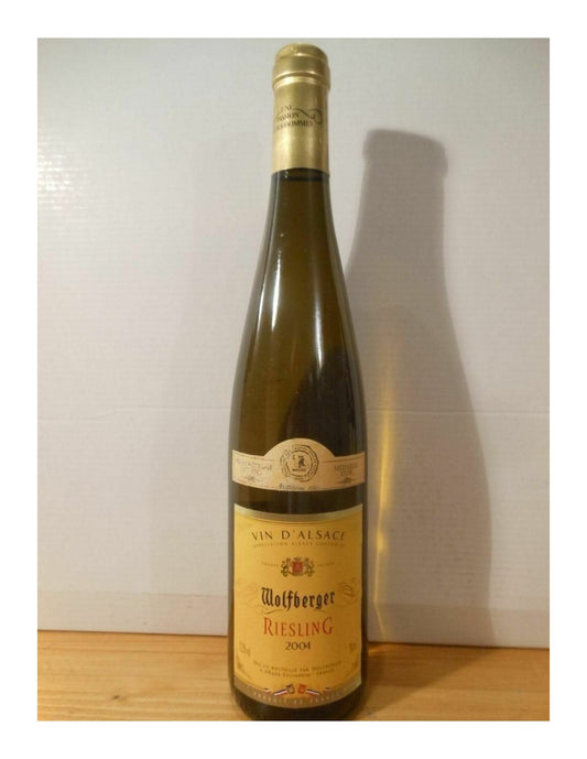 2004 - riesling - wolfberger - blanc - alsace france - Just Wines 