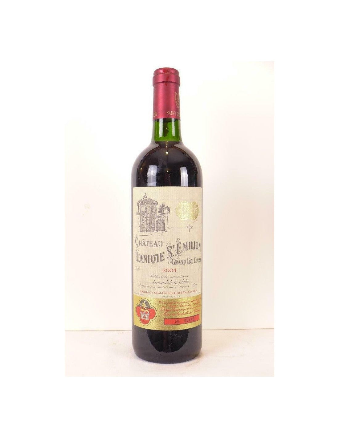 2004 - saint-émilion - château laniotte grand cru classé - rouge - bordeaux - Just Wines 