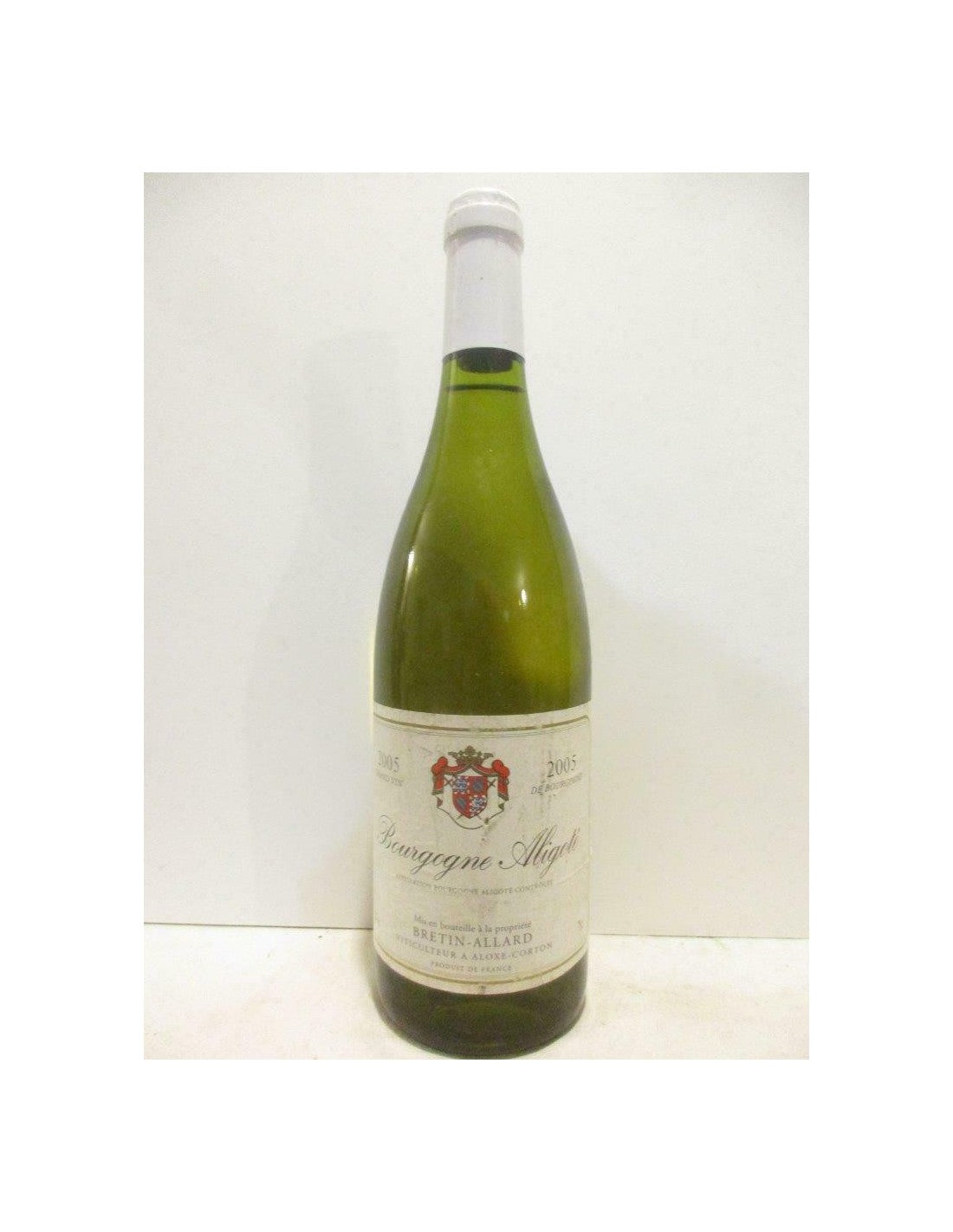 2005 - aligoté - bretin-allard - blanc - bourgogne - Just Wines 