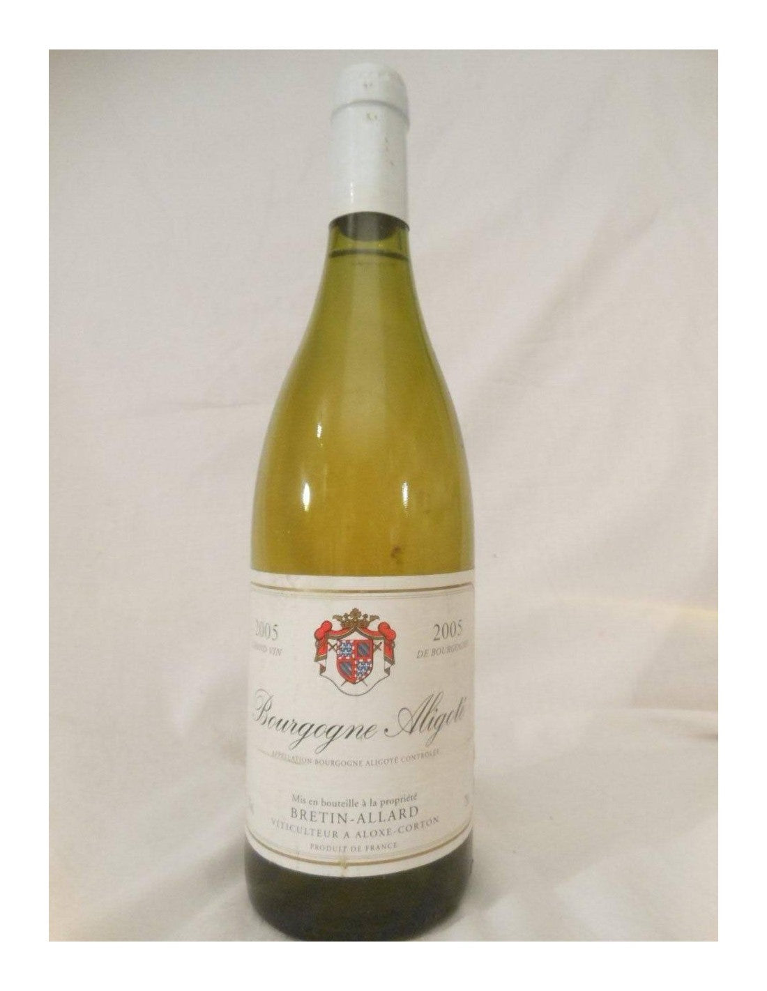 2005 - aligoté - bretin allard - blanc - bourgogne - Just Wines 