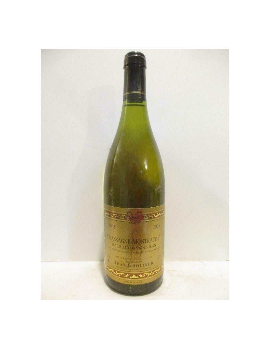 2005 - chassagne-montrachet - jean groubier premier cru clos saint-jean - blanc - bourgogne - Just Wines 