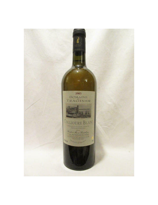 2005 - collioure - domaine du traginer - blanc - roussillon france - Just Wines 