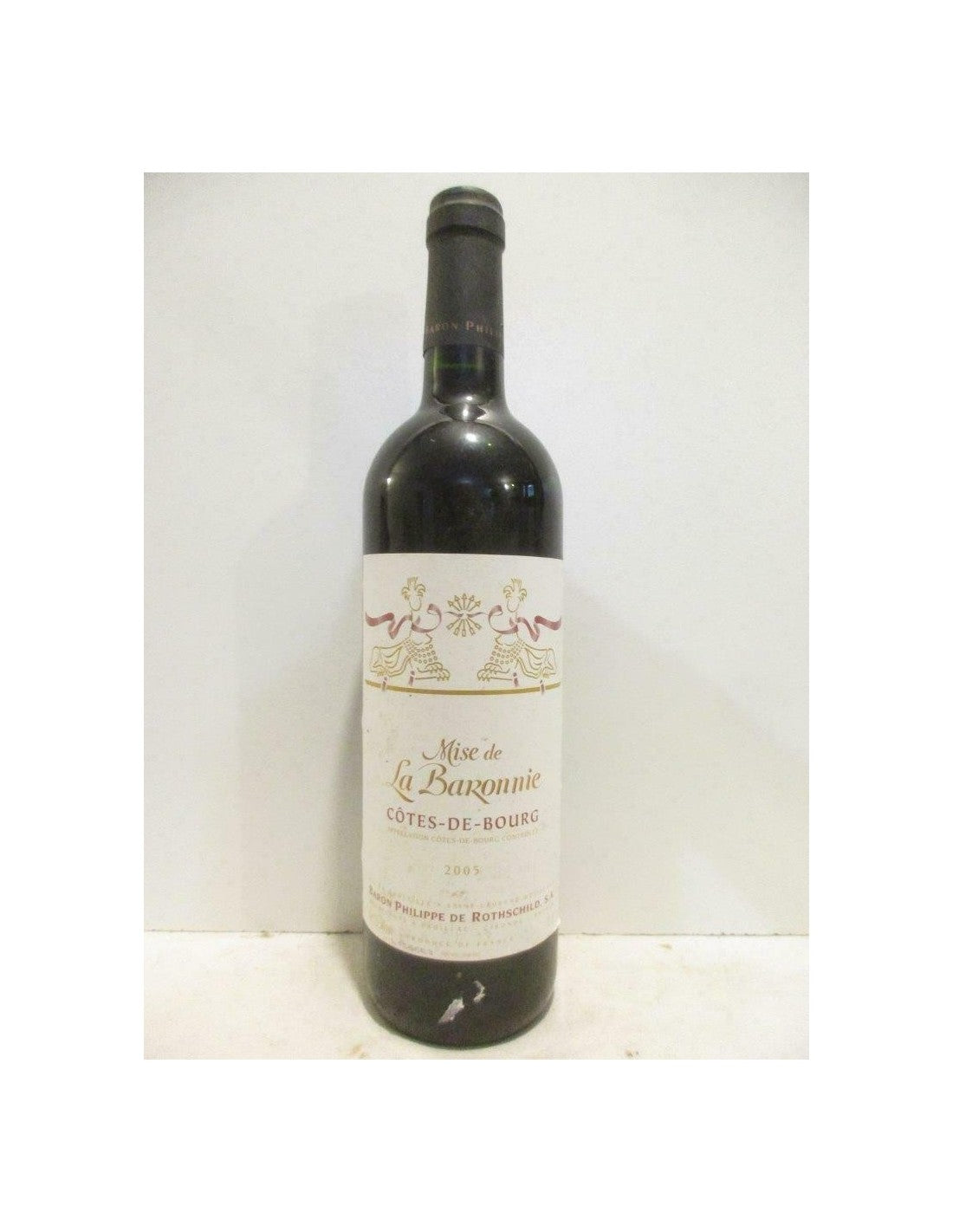 2005 - côtes de bourg - la baronnie baron philippe de rothschild - rouge - bordeaux - Just Wines 