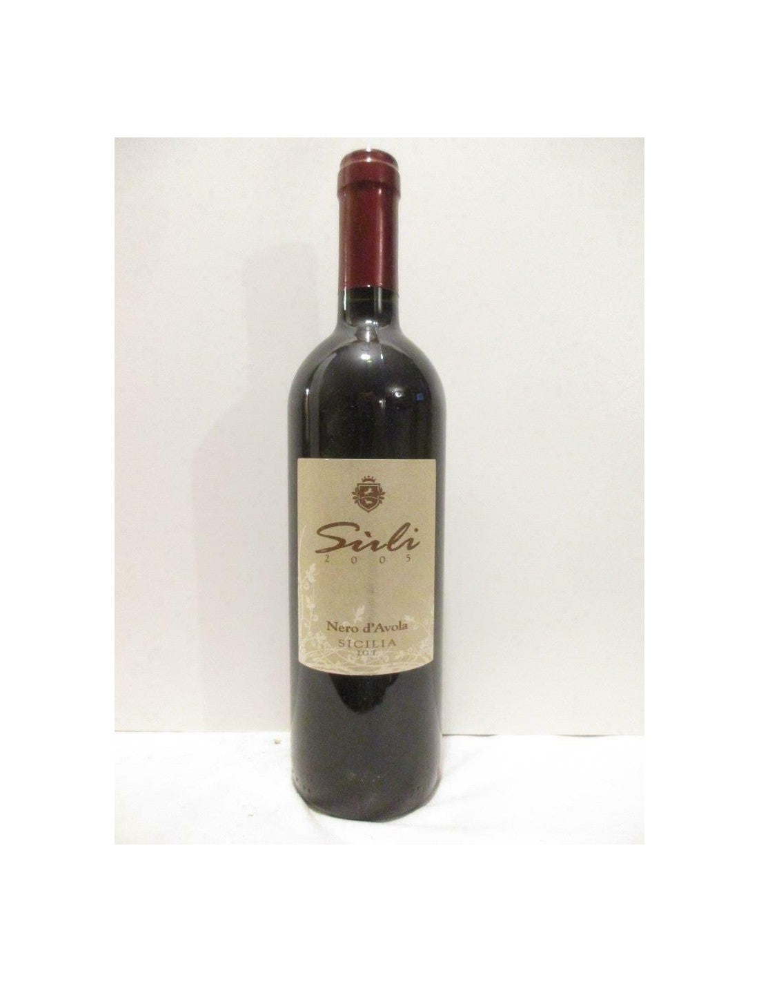 2005 - IGT sicilia - barone sergio sirli nero d'avola - rouge - sicile Italie - Just Wines 