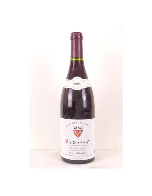 2005 - marsannay - alain guyard les genelières - rouge - bourgogne - Just Wines 