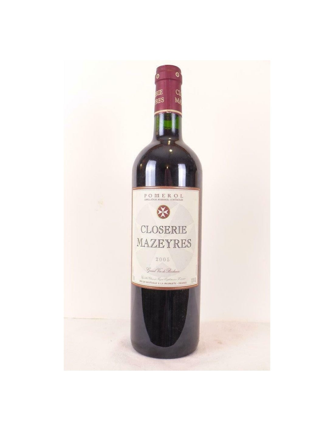 2005 - pomerol - closerie mazeyres - rouge - bordeaux - Just Wines 