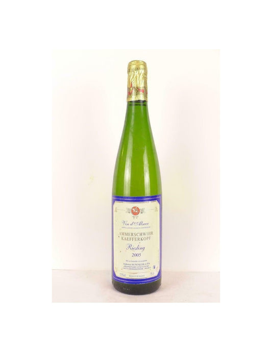 2005 - riesling - alphonse hunckler ammerschwihr kaefferkopf - blanc - alsace - Just Wines 