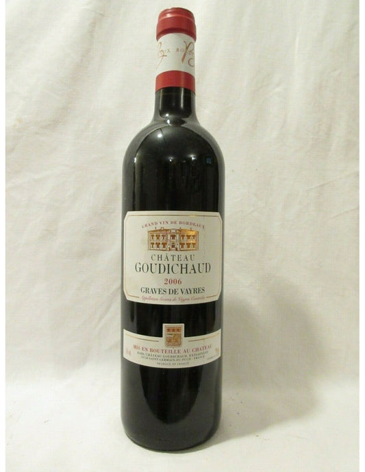 2006 - graves de vayres - château goudichaud - rouge - bordeaux - Just Wines 