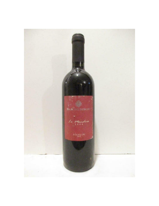 2006 - IGT sicilia - barone sergio le mandrie - rouge - sicile Italie - Just Wines 