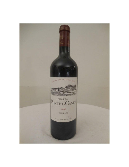 2006 - pauillac - château pontet-canet grand cru classé - rouge - bordeaux france - Just Wines 