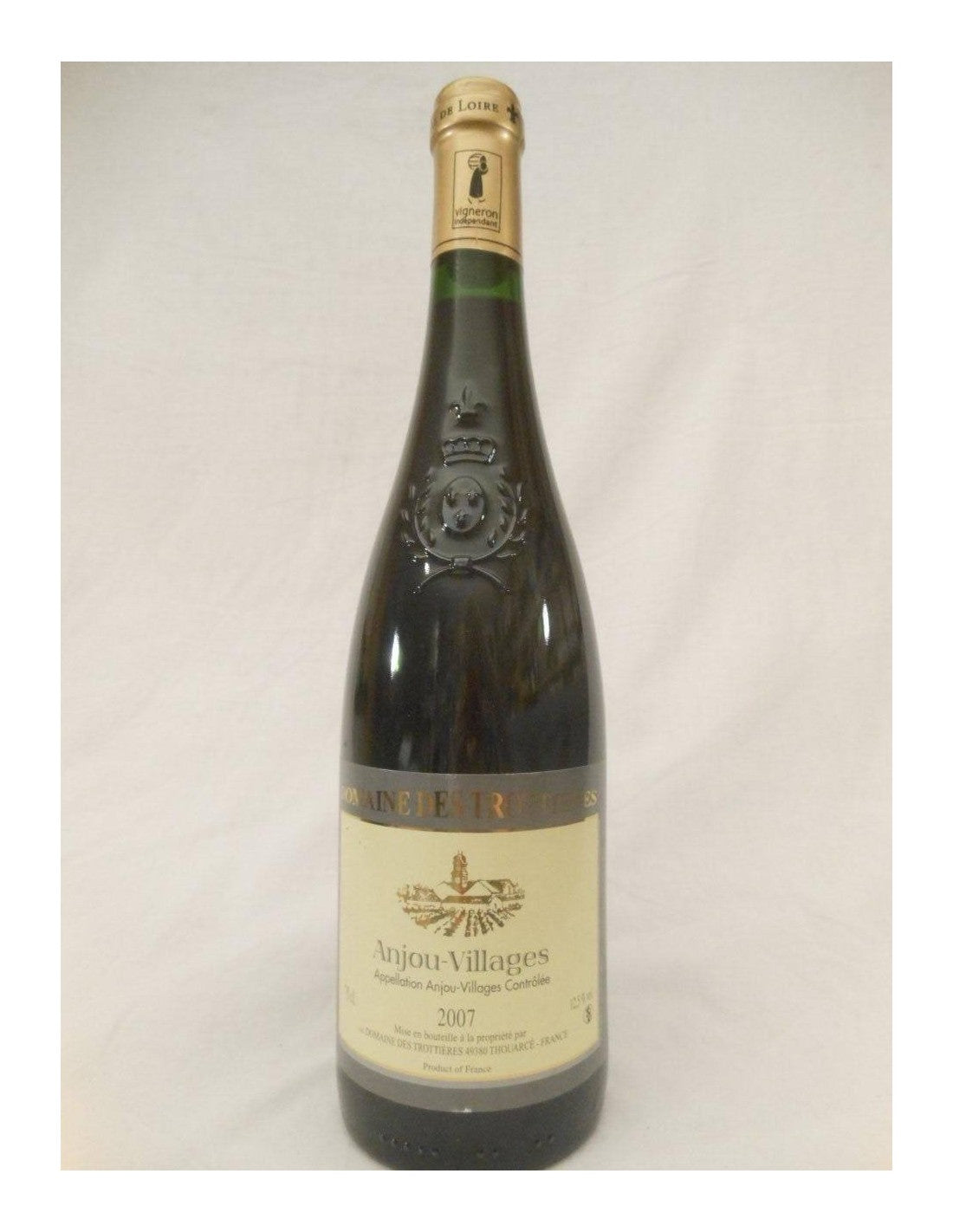 2007 - anjou - domaine des trottières - rouge - loire - anjou - Just Wines 