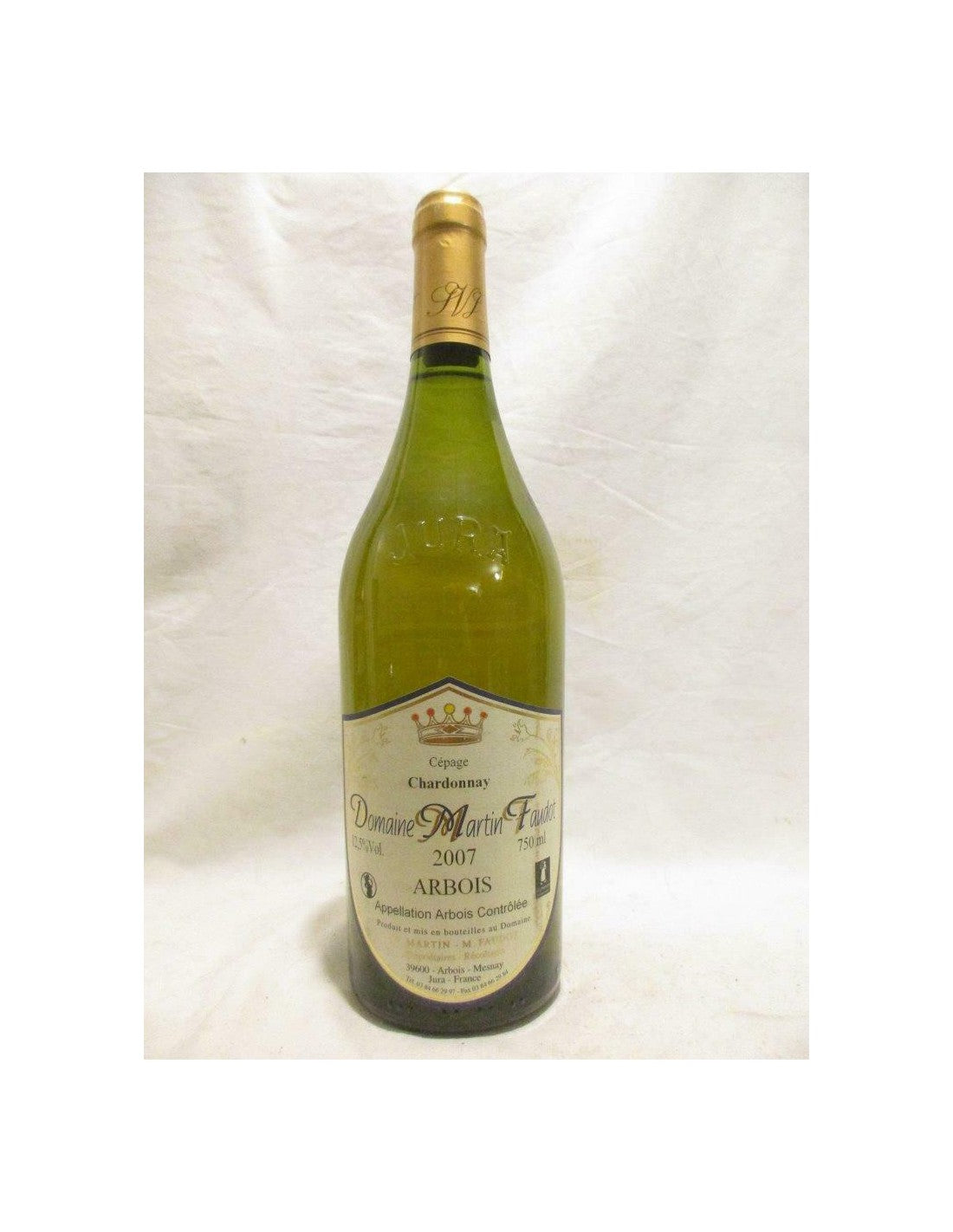 2007 - arbois - martin faudot chardonnay - blanc - jura - Just Wines 