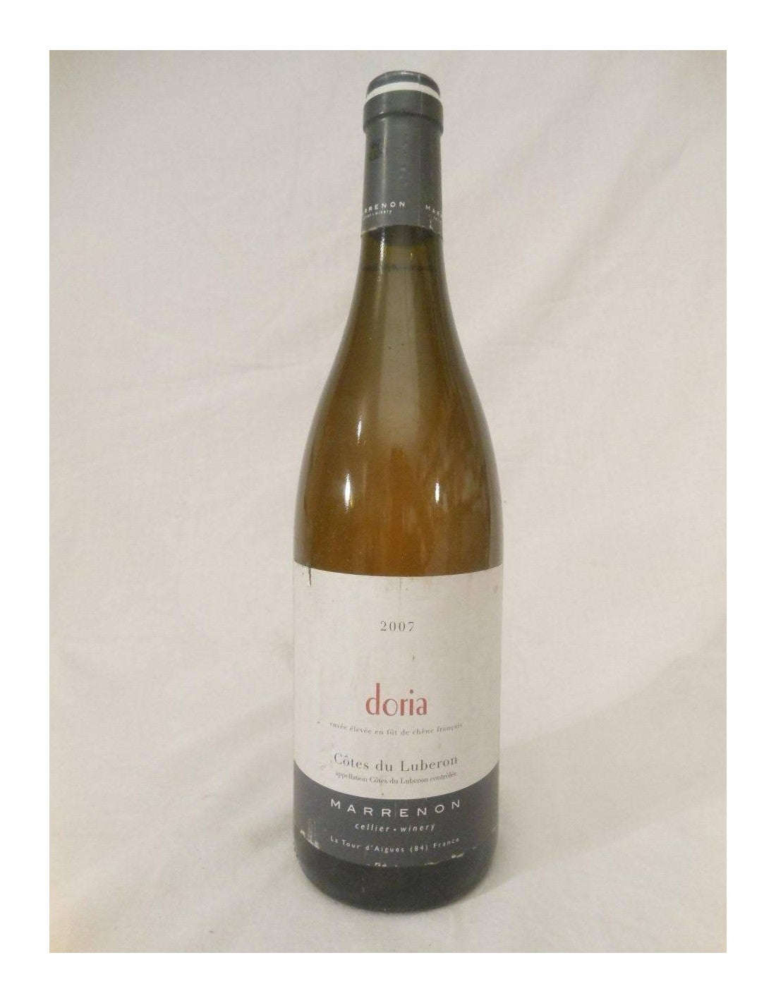 2007 - côtes du lubéron - doria - blanc - côtes du rhône - Just Wines 