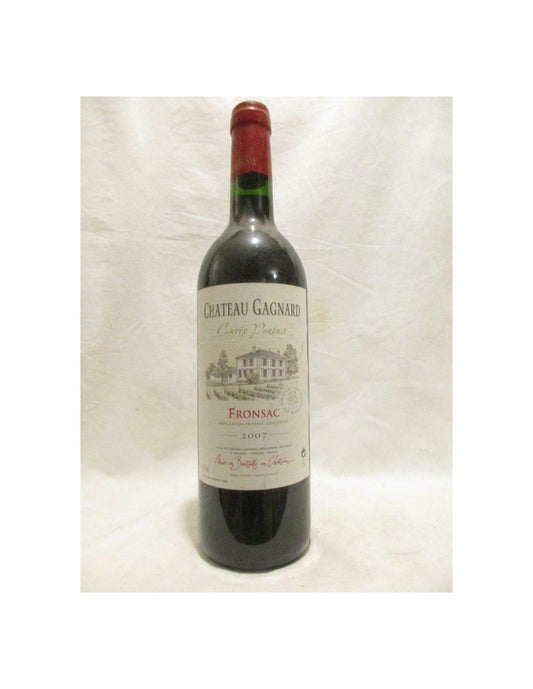 2007 - fronsac - château gagnard cuvée pontus - rouge - bordeaux - Just Wines 