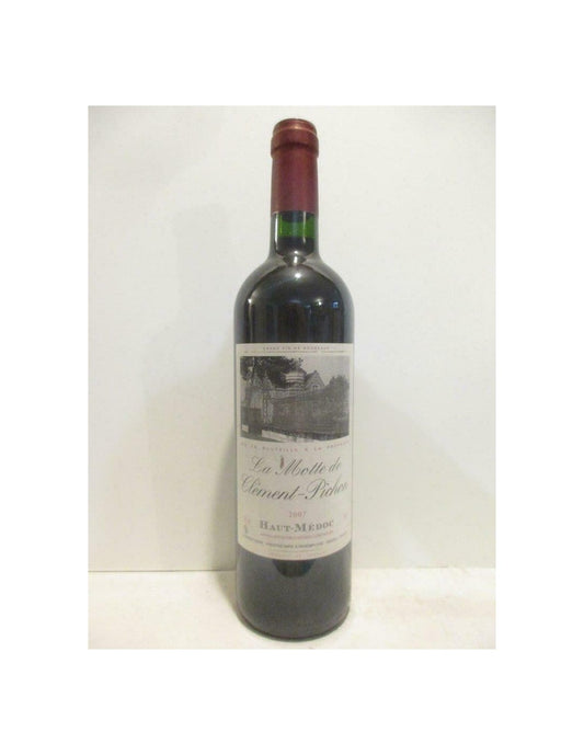 2007 - haut-médoc - château la motte de clément-pichon - rouge - bordeaux - Just Wines 