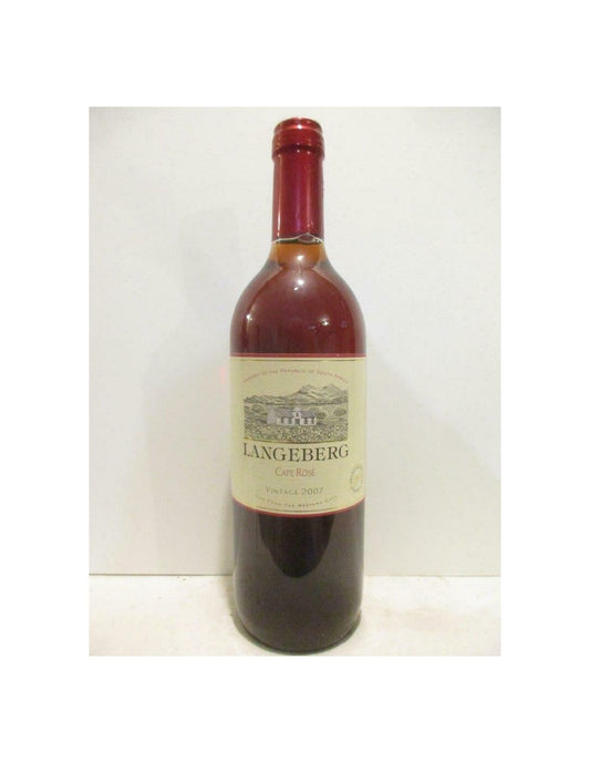 2007 - langeberg - stephen neil - rosé - western cape Afrique du Sud - Just Wines 