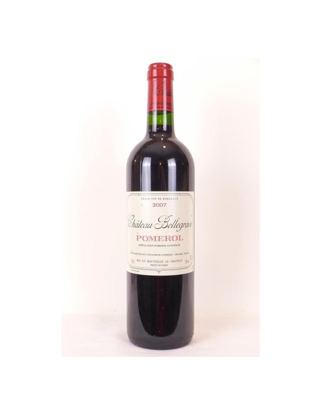 2007 - pomerol - château bellegrave - rouge - bordeaux - Just Wines 