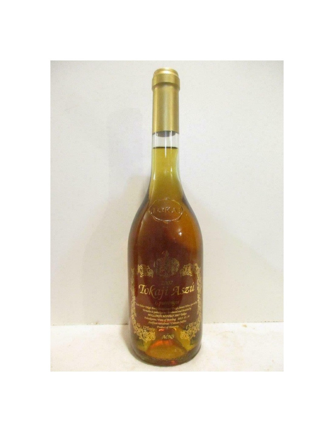 2007 - tokaji - Edes Feher aszu 6 puttonyos 50 cl - liquoreux - Hongrie - Just Wines 