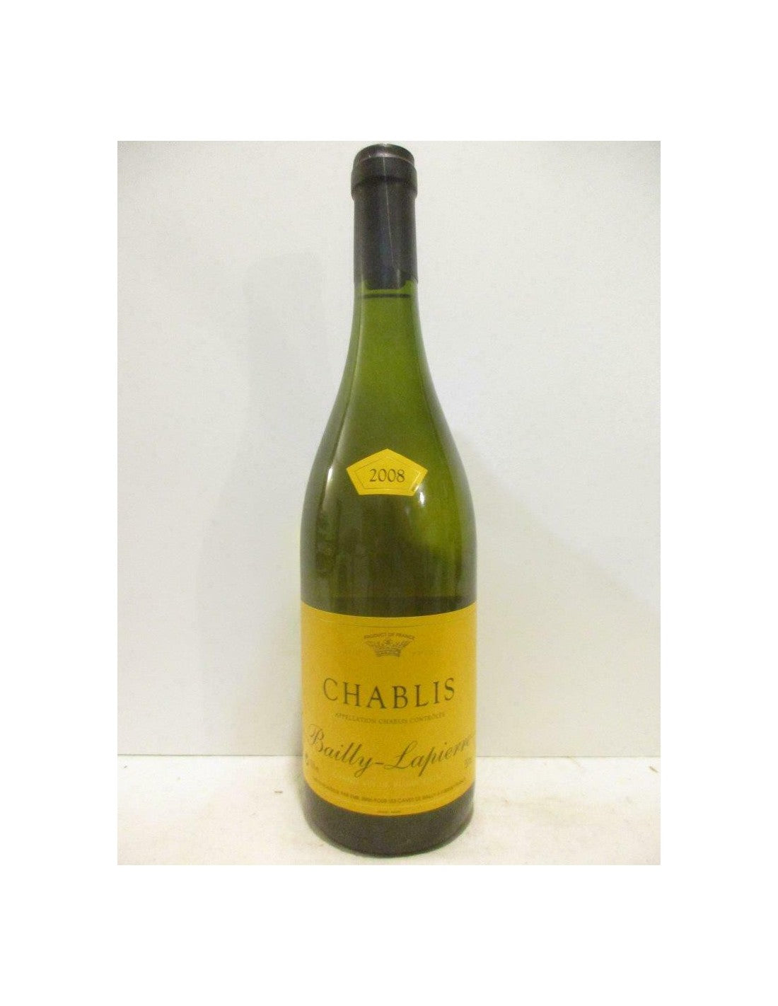 2008 - chablis - bailly-lapierre - blanc - bourgogne - Just Wines 