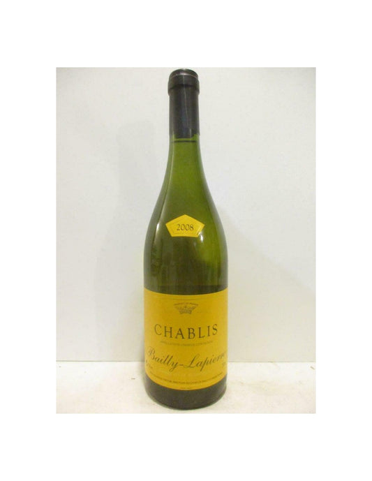 2008 - chablis - bailly-lapierre - blanc - bourgogne - Just Wines 