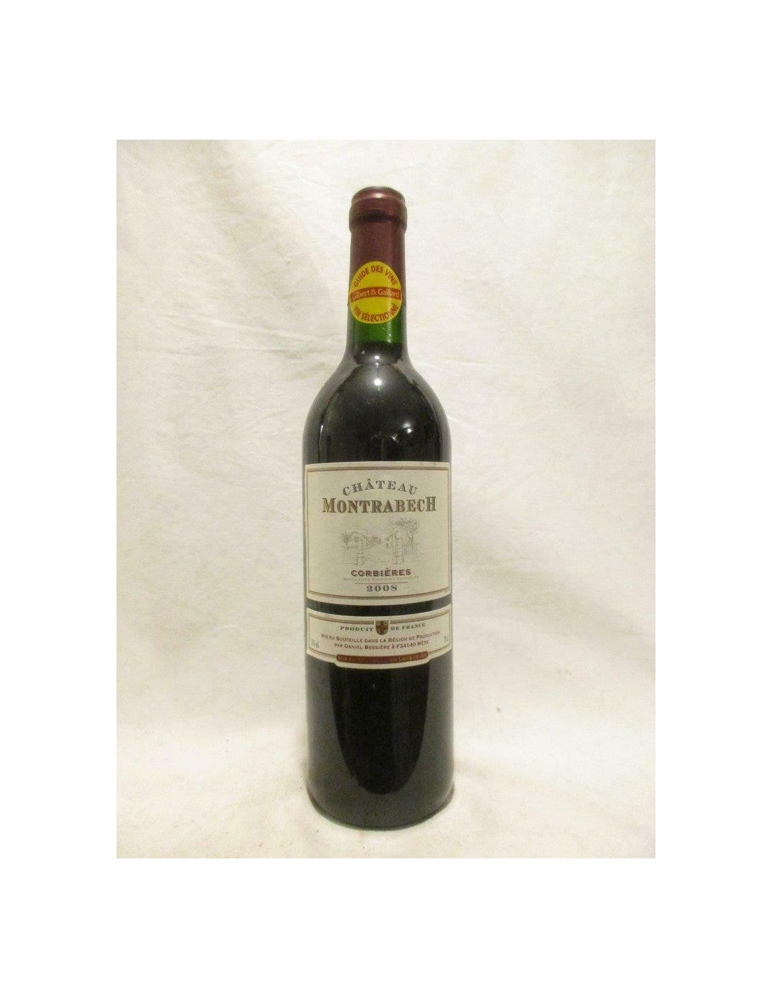 2008 - corbières - château montrabech - rouge - languedoc - Just Wines 