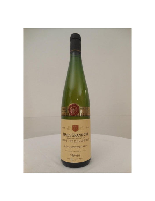 2008 - gewurztraminer - cave de pfaffenheim grand cru zinnkoepfle - blanc - alsace france - Just Wines 