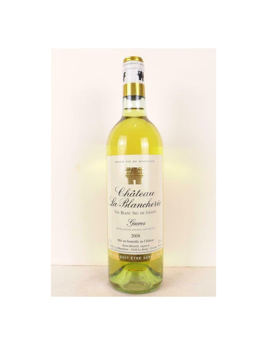 2008 - graves - château la blancherie - blanc - bordeaux - Just Wines 