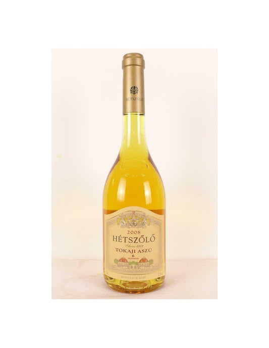 2008 - hétszolo 6 puttonyos 50 cl - liquoreux - tokaji Hongrie - Just Wines 