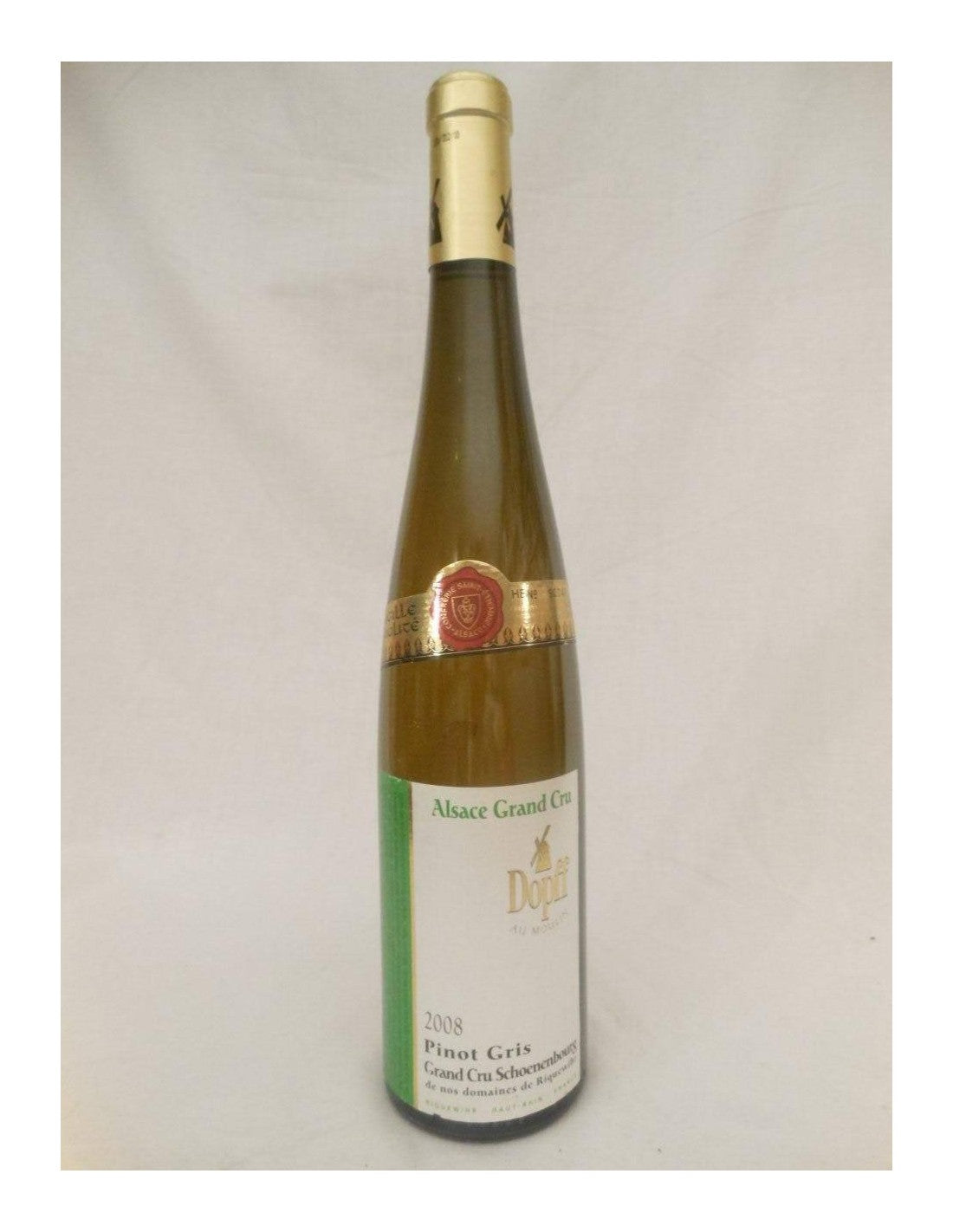 2008 - pinot gris - dopff au moulin grand cru schoenenbourg - blanc - alsace - Just Wines 