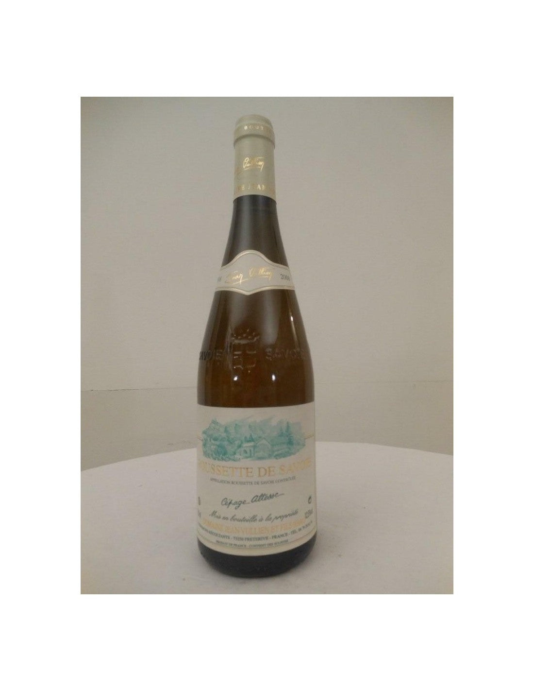 2008 - roussette - domaine vullien - blanc - savoie france - Just Wines 