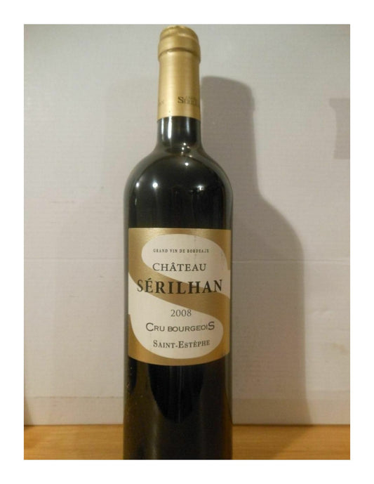 2008 - saint-estèphe - château sérilhan cru bourgeois - rouge - bordeaux france - Just Wines 