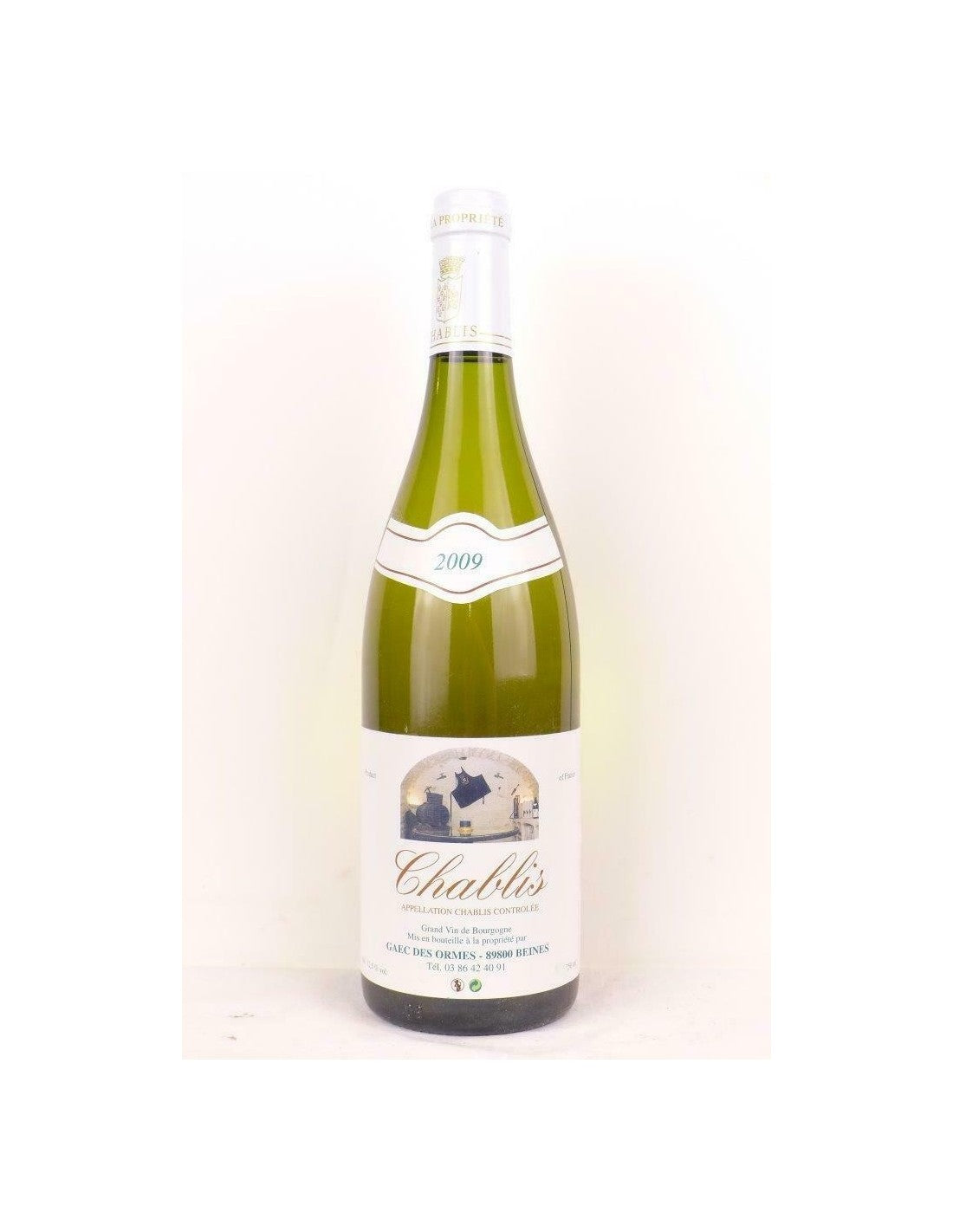 2009 - chablis - gaec des ormes - blanc - bourgogne - Just Wines 