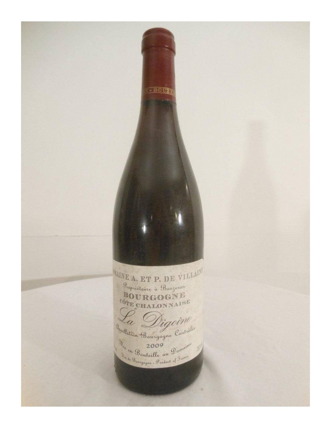 2009 - côte chalonnaise - aubert de villaine la digoine - rouge - bourgogne - Just Wines 