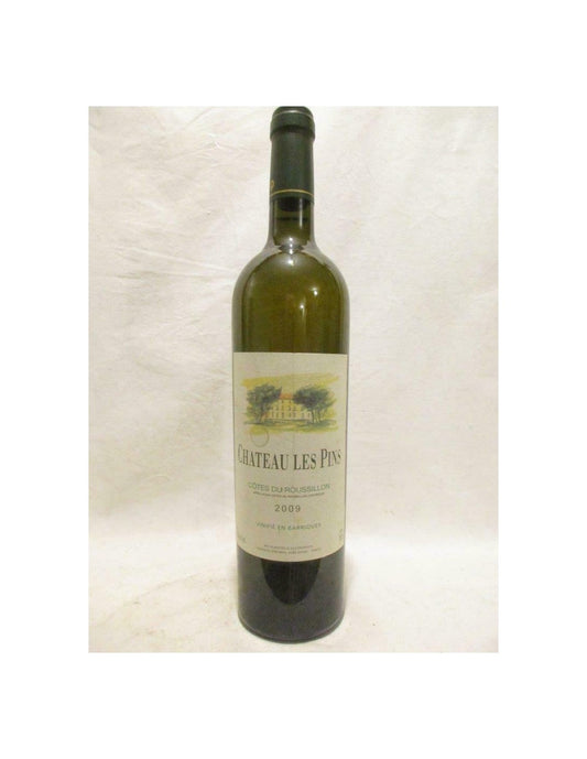 2009 - côtes du roussillon - château les pins vinifié en barriques - blanc - roussillon - Just Wines 