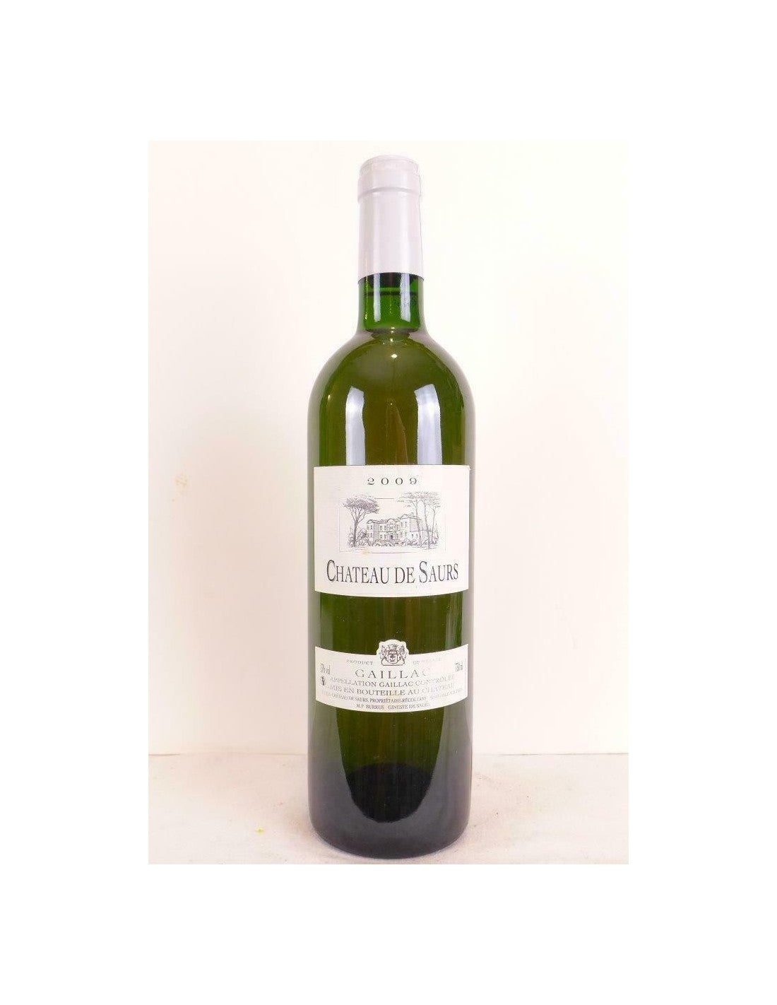 2009 - gaillac - château de saurs - blanc - sud-ouest - Just Wines 