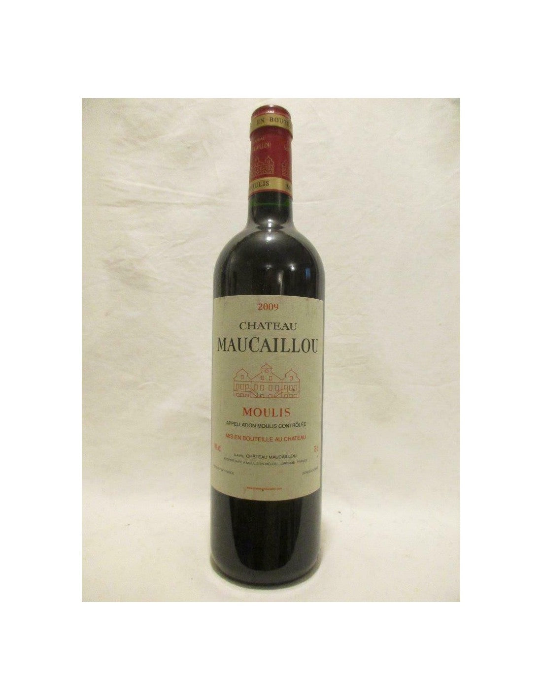 2009 - moulis - château maucaillou - rouge - bordeaux - Just Wines 