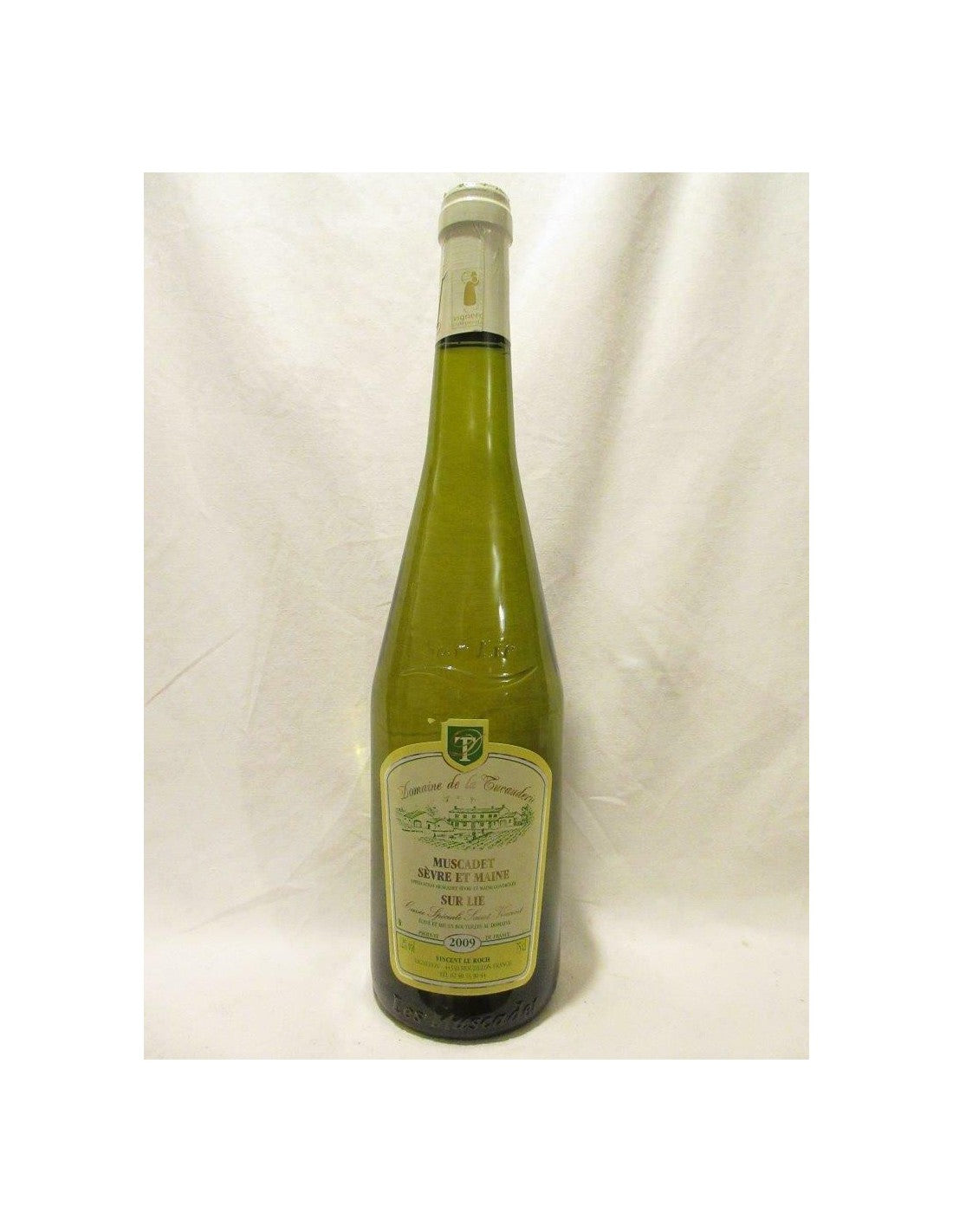 2009 - muscadet - domaine de la tucauderie spéciale saint-vincent - blanc - loire - nantais france - Just Wines 