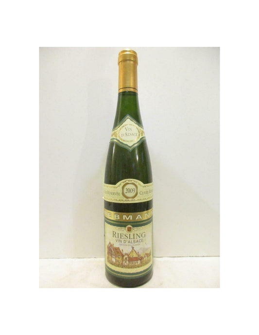 2009 - riesling - rebmann cuvée réservée - blanc - alsace - Just Wines 