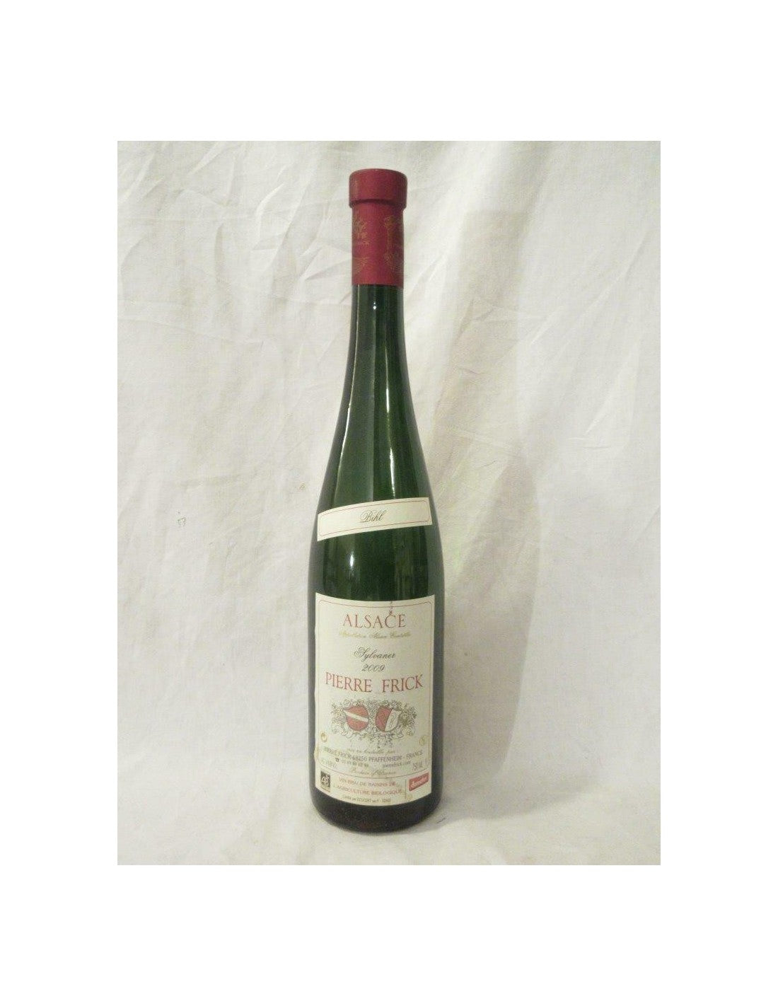 2009 - sylvaner - frick bihl - blanc - alsace - Just Wines 