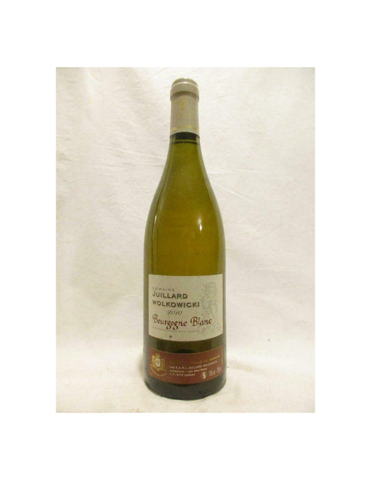 2010 - bourgogne - juillard wolkowicki - blanc - bourgogne - Just Wines 