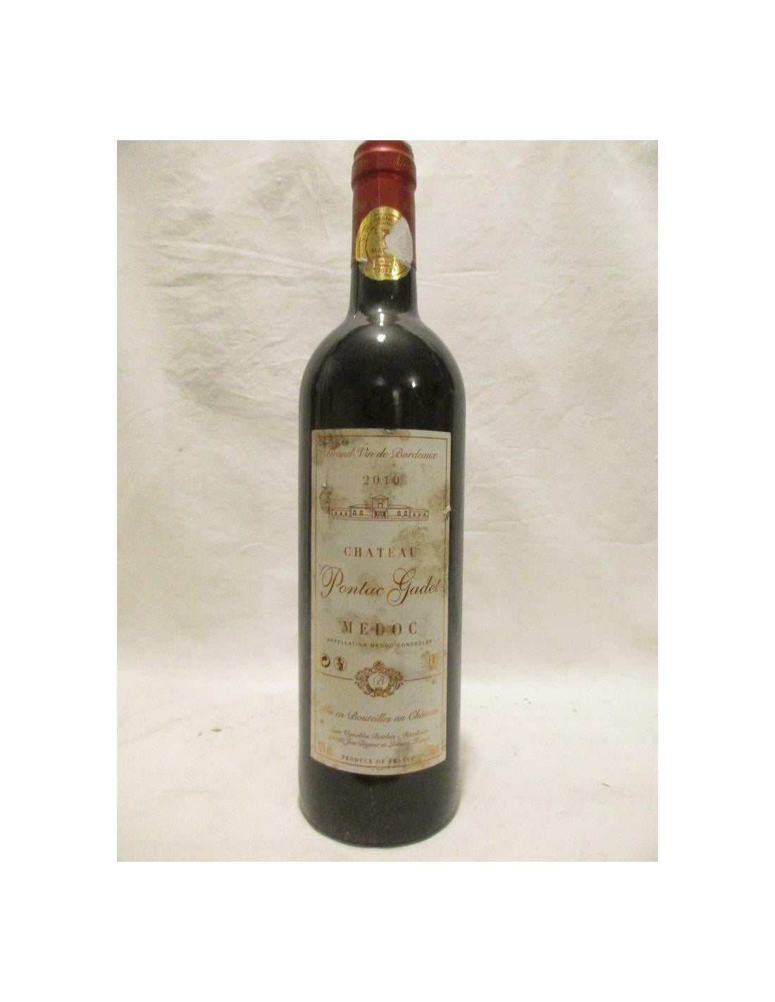 2010 - médoc - château pontac gadet (b2) - rouge - bordeaux - Just Wines 