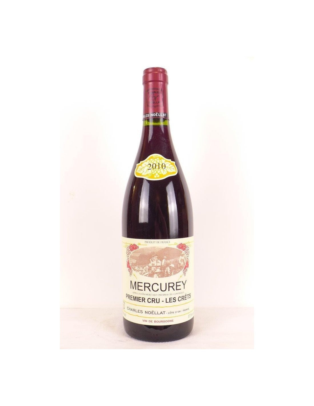 2010 - mercurey - charles noëllat premier cru les crêts - rouge - bourgogne - Just Wines 