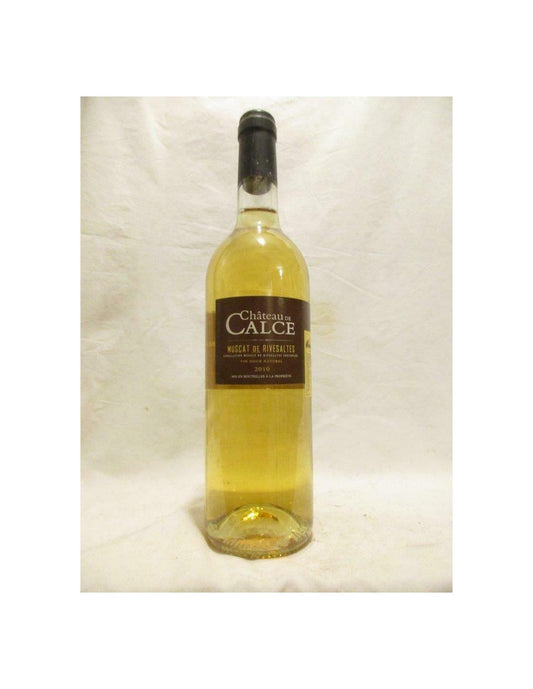 2010 - muscat de rivesaltes - château de calce - VD blanc - roussillon - Just Wines 