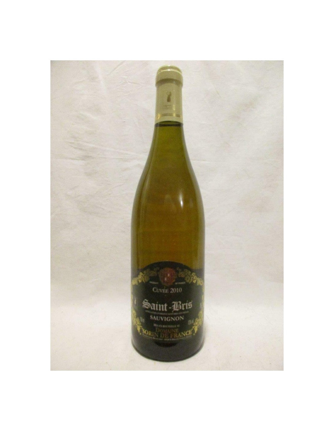 2010 - saint-bris - domaine sorin de france - blanc - bourgogne - Just Wines 