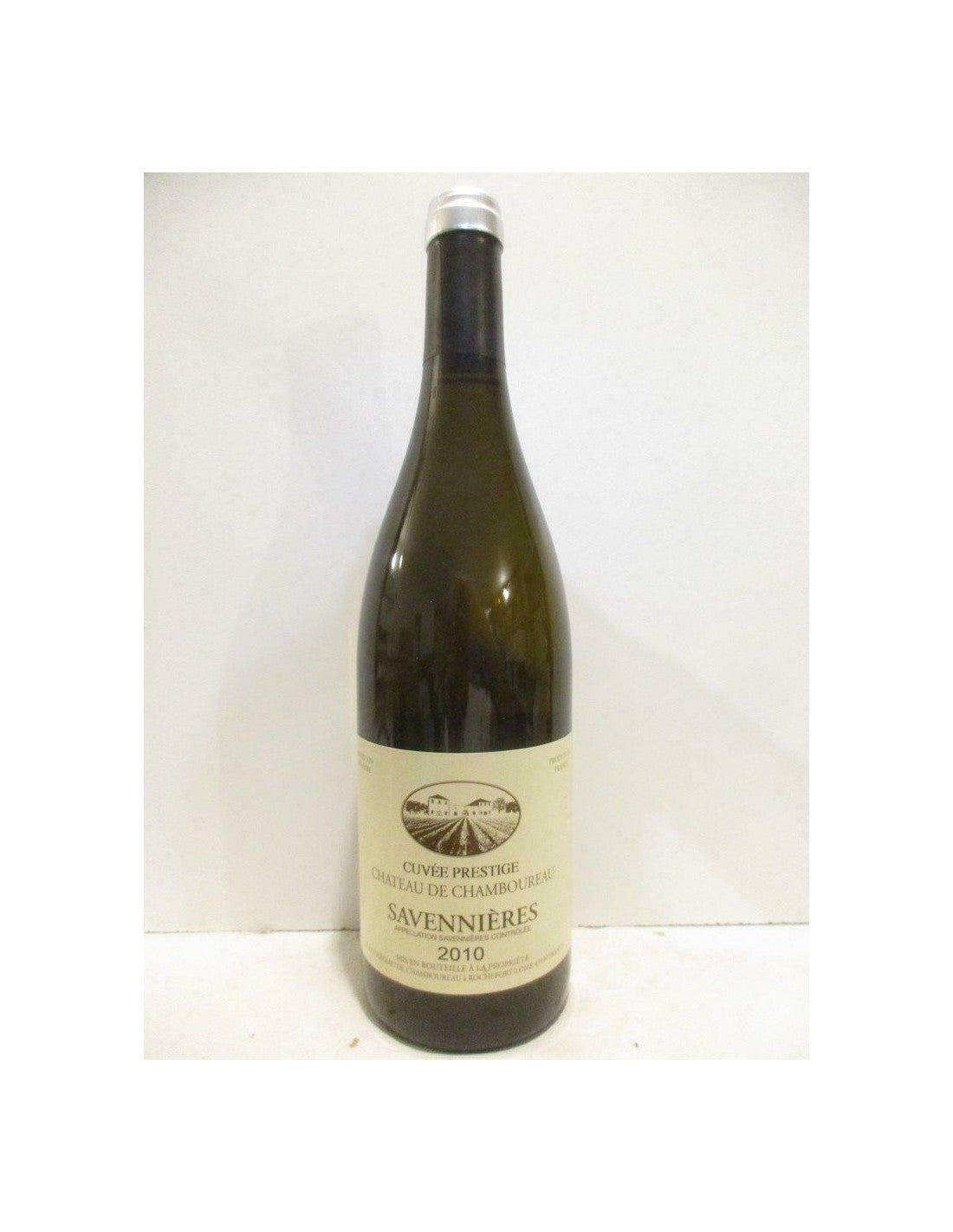 2010 - savennières - château de saboureau cuvée prestige - blanc - loire - anjou - Just Wines 