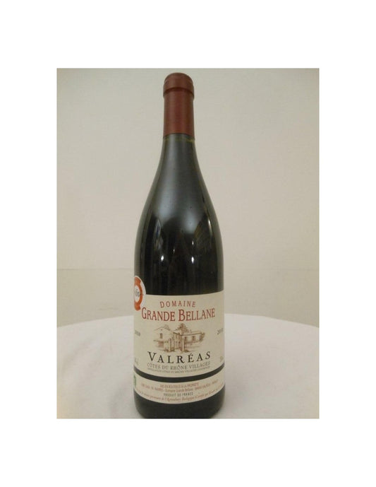 2010 - valréas - domaine grande bellane - rouge - côtes du rhône france - Just Wines 