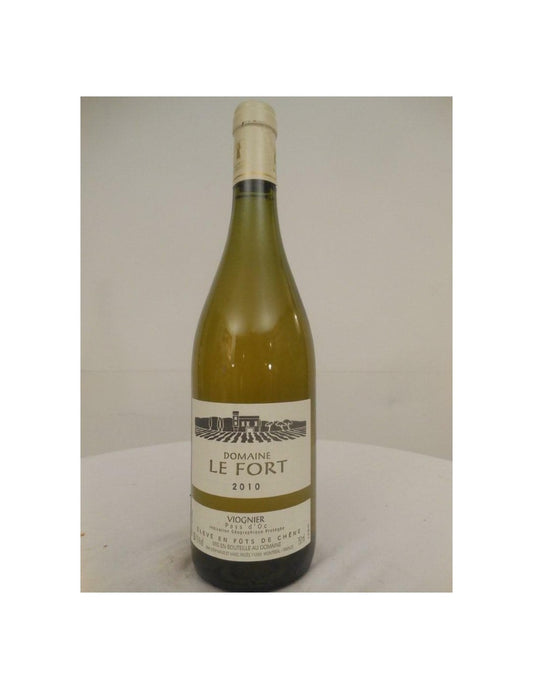 2010 - VDP d'oc - domaine le fort viognier fût - blanc - languedoc france - Just Wines 