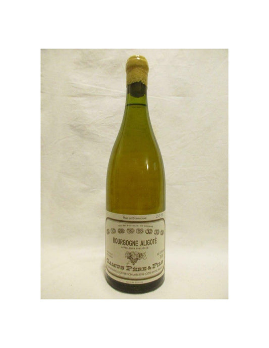 2011 - aligoté - camus père et fils (année manuscrite) - blanc - bourgogne - Just Wines 